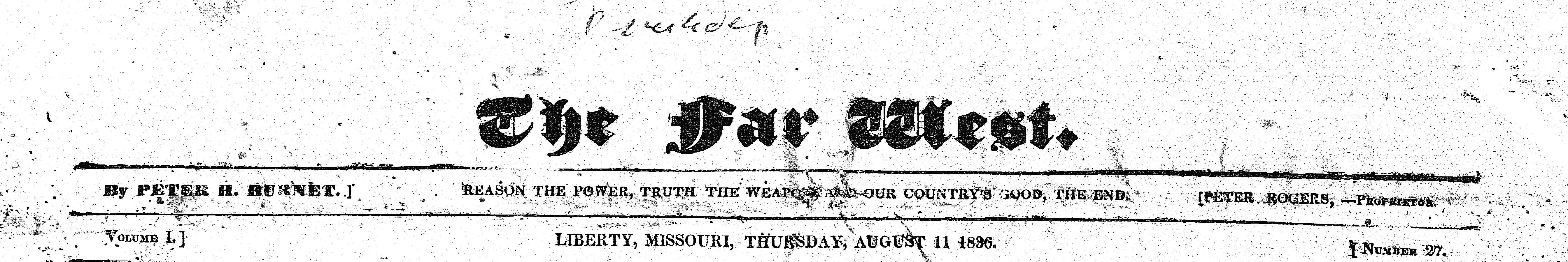 Free Missouri Historical Newspapers Online Access Genealogy