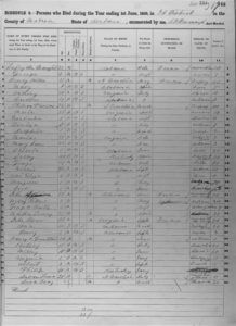 1850 Madison County Alabama Mortality Schedule optimized