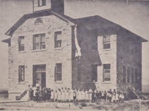 Augusta, Montana, Grade and two-year High School built in 1909