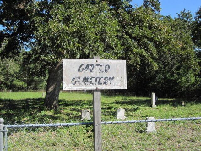 Carter Cemetery, Grimes County, Texas