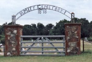 Amity Cemetery, Amity, Comanche County, Texas