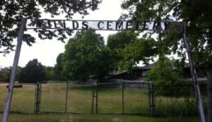 Fields Cemetery, Dallas County, Texas