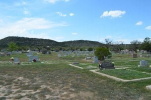 Junction Cemetery, Junction, Kimble County, Texas