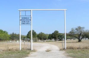 Seminole Indian Scouts Cemetery, Kinney County, Texas