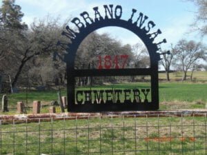 Zambrano Insall Cemetery, Kendall County, Texas