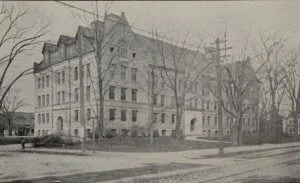 Newton High School in 1910