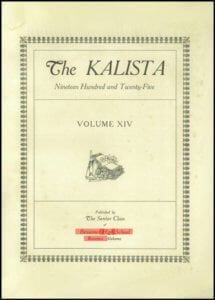 1925 The Kalista, Bessemer High School Yearbook, Bessemer, Alabama