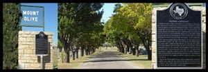 Mount Olive Cemetery, Big Spring, Texas