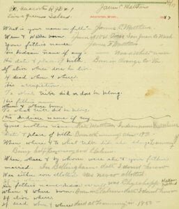 Washington, Applications for Enrollment and Adoption of Washington Indians (13-1132) Family Record example 2 (page 1) DGS 100532611 4
