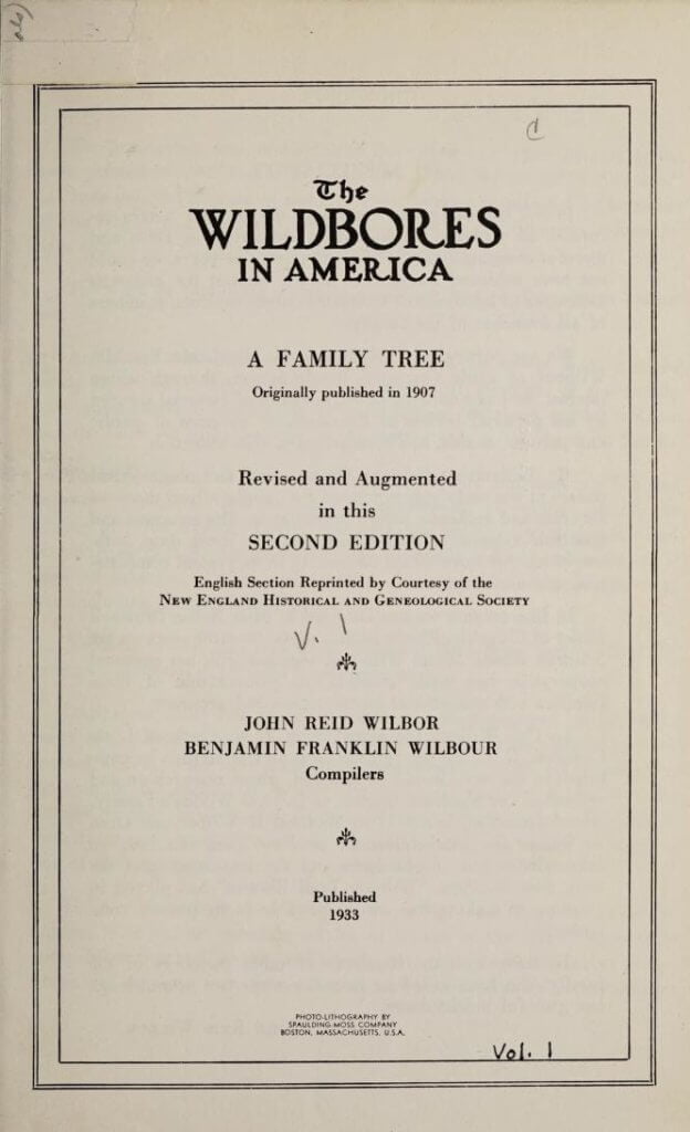 Wildbores in America TP