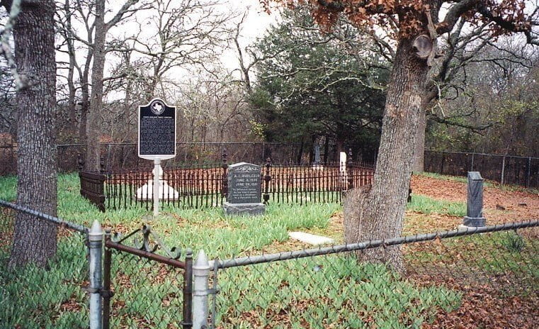 Burleson Family Cemetery, Navarro County Texas Cemeteries