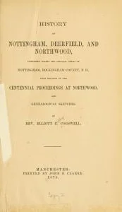 History of Nottingham, Deerfield, and Northwood, New Hampshire