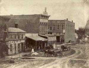 Northside of Courthouse in Sullivan Illinois