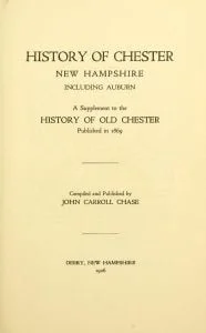 History of Chester, New Hampshire title page