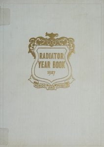 1927 Radiator Yearbook, Somerville Mass