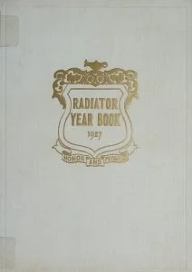 1927 Radiator Yearbook, Somerville Mass