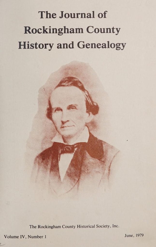 Journal of Rockingham County History and Genealogy 1979-1981