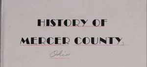 History of Mercer County Ohio