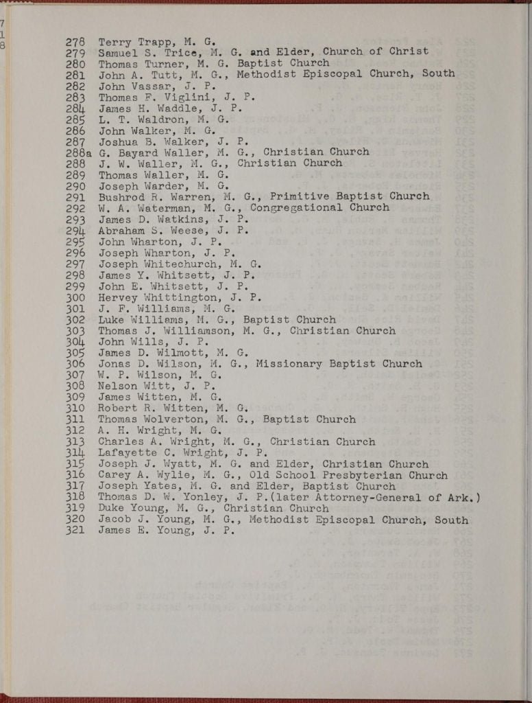Clinton County Missouri Marriage Records, 1833-1870 6 Clinton County Missouri Marriage records key 6