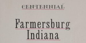 Centennial, Farmersburg, Indiana, 1853-1953