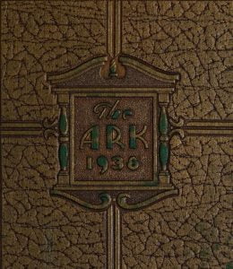 1938 The Ark Yearbook cover