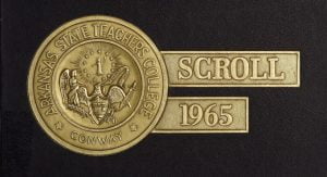 1965 The Scroll yearbook cover