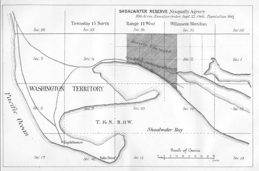 Shoalwater Reserve, Nisqually Agency