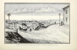 View of Buffalo Harbor, 1826