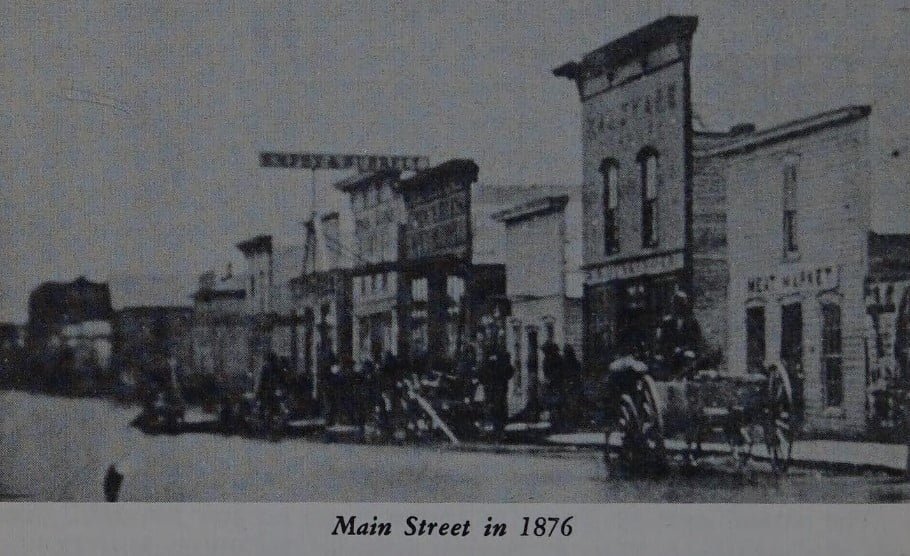 page 12 - Main Street in 1876