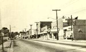 Randleman Main Street in 1962