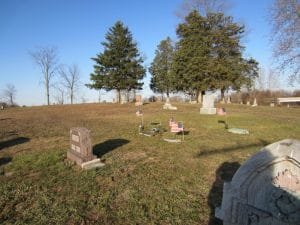 Tamarack Cemetery, Grant Township, Indiana