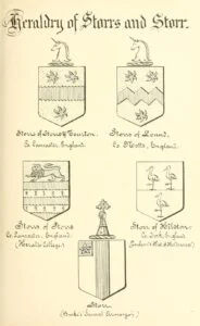 Heraldry of Storrs and Storr