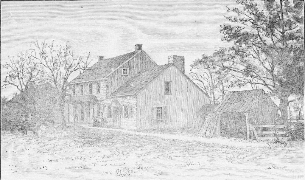 Genealogy of John and Christian Fretz 3 Old Fretz Homestead, Bedminster