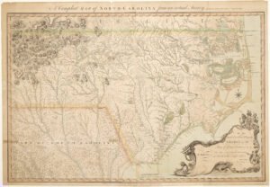 A Compleat map of North-Carolina from an actual survey
