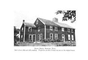 Bacon House in Bedford Massachusetts