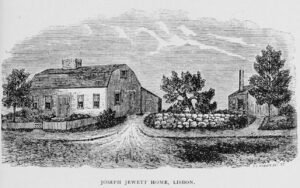 Joseph Jewett Home in Lisbon Connecticut