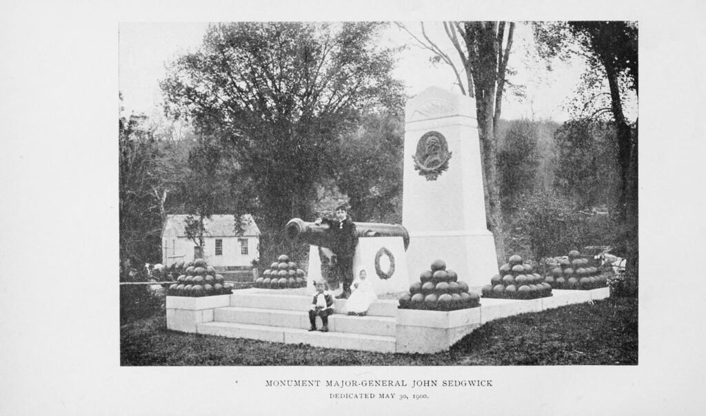 History of the Town of Cornwall Connecticut 9 Monument Major-General John Sedgwick in Cornwall, Connecticut