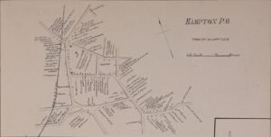 1892 Map of the town of Hampton NH