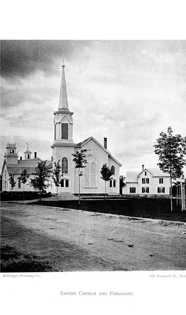 History of Antrim New Hampshire 25 Antrim Baptist Church and parsonage in Antrim New Hampshire