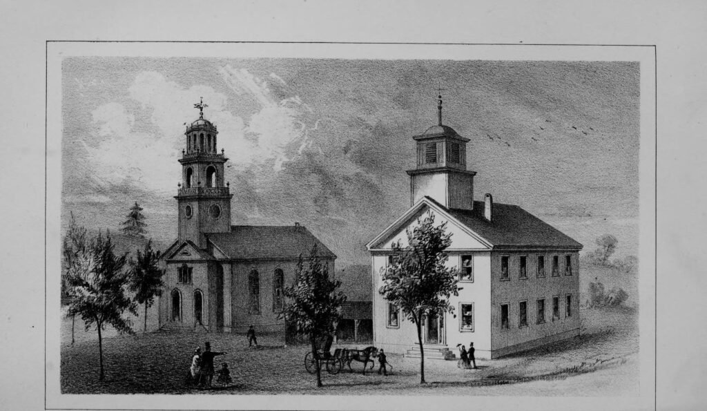 History of New Boston New Hampshire 27 Baptist Meeting House—Town House of New Boston, New Hampshire
