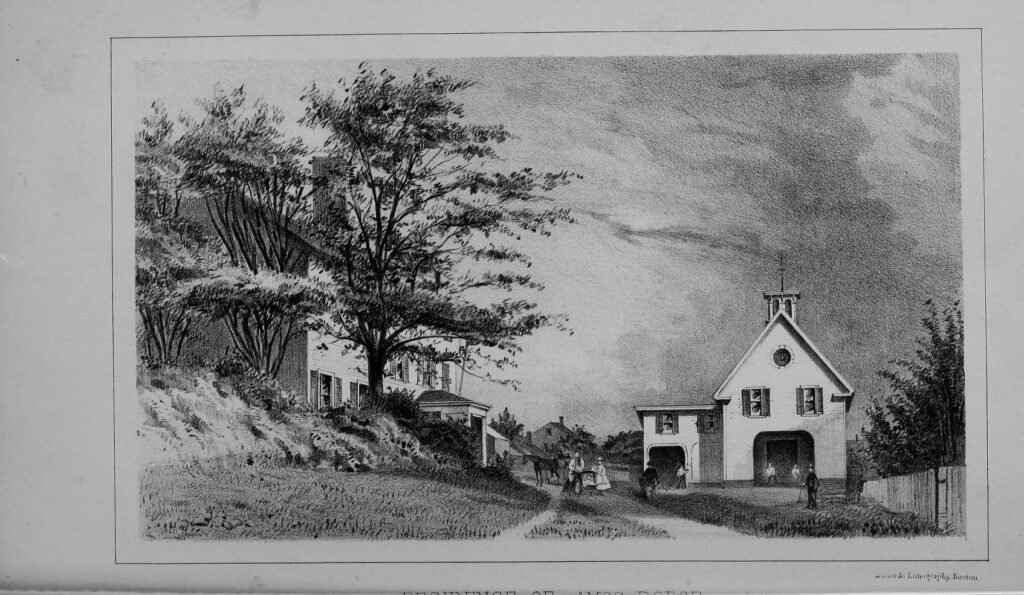 History of New Boston New Hampshire 3 Residence of Amos Dodge, Esq., in New Boston, New Hampshire