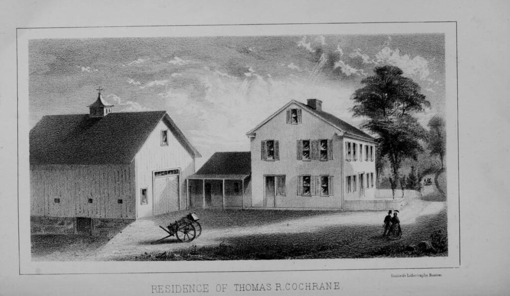 History of New Boston New Hampshire 13 Residence of Thomas R. Cochran in New Boston, New Hampshire