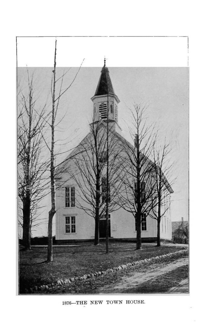 History of Bedford, New Hampshire 29 1876 New Town House in Bedford NH