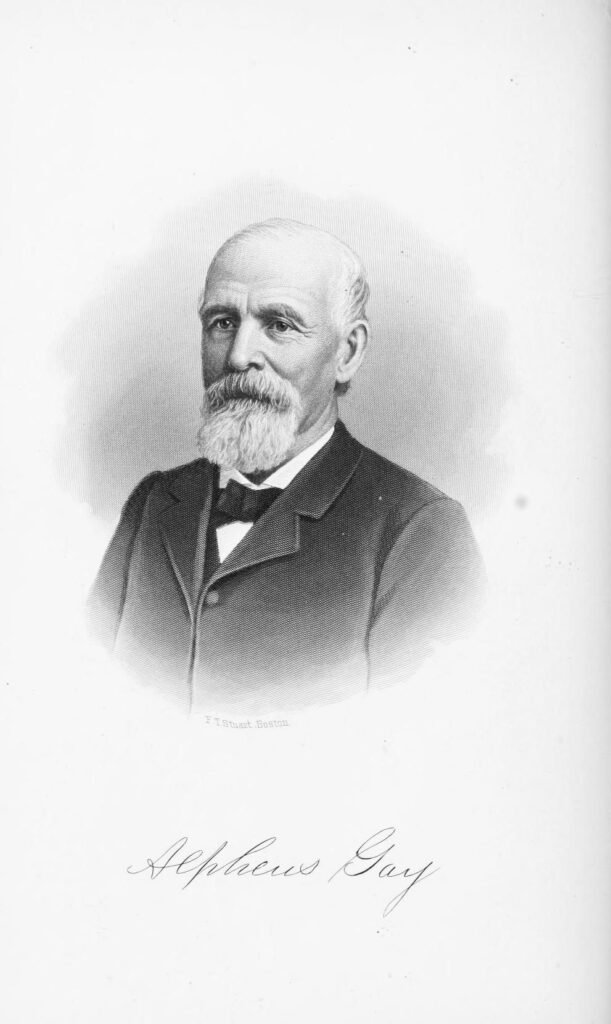 History of Francestown New Hampshire 10 Alpheus Gay of Francestown NH