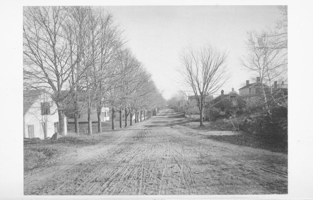 History of Francestown New Hampshire 18 Francestown NH Village scene