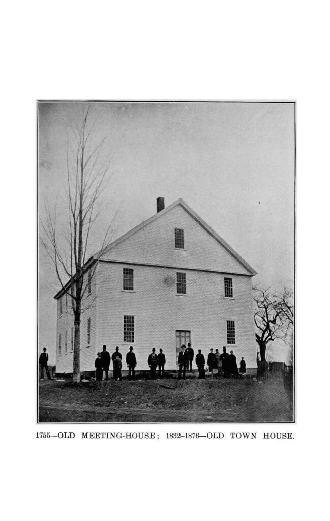 History of Bedford, New Hampshire 21 Old Meeting House in Bedford NH