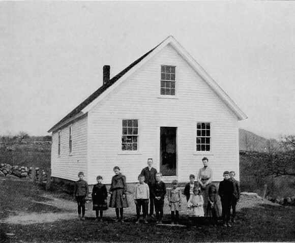History of Bedford, New Hampshire 14 Schoolhouse District 8 in Bedford NH