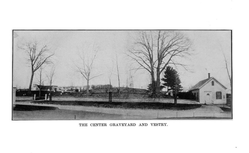 History of Bedford, New Hampshire 10 The Center Graveyard and Vestry in Bedford NH