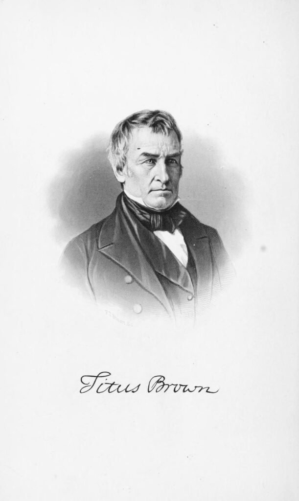 History of Francestown New Hampshire 13 Titus Brown of Francestown NH
