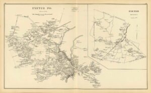 1892 Map of Essex New Hampshire